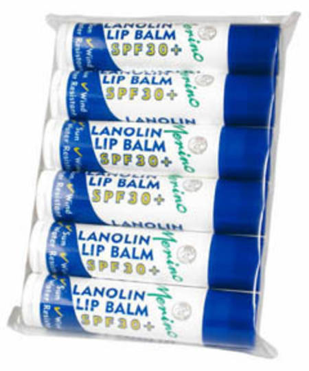 Merino Lanolin Lip Balm SPF30+ 6 Pack